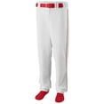 thumbnail image 2 of SWEEP BASEBALLSOFTBALL PANT, 3XL, White/ Red, 2 of 2