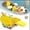 Yellow, variant on Dinosaur Dog Life Jacket with Chin Float- Cute Dog Life Vest for Swimming Boating with High Buoyancy and Rescue Handle, Adjustable Pet Floating Jacket | Puppy Floating Swim Vest for Dog,2XL
