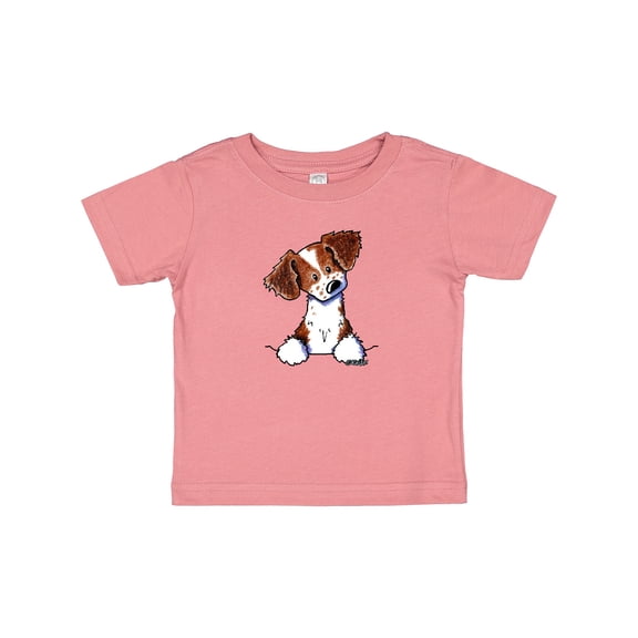 Inktastic Pocket Brittany Spaniel Boys or Girls Baby T-Shirt
