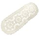 thumbnail image 1 of Camino de mesa de algodón hecho a mano – Mantel de ganchillo de encaje de tejido hueco de estilo campestre, elegante funda para tocador, perfecto para decoración rústica de granja, 11.81" x 35.43", 1 of 5