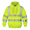 thumbnail image 1 of Sudadera Wefeyuv ANSI Class 3 de alta visibilidad amarilla S, 1 of 7