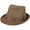 Brown, variant on Simplicity Panama Style Fedora Straw Sun Hat with Leather Belt,Khaki SM