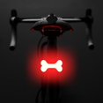 thumbnail image 1 of QJUHUNG Bicycle Taillight  Rechargeable LED Bicycle Rear Light Suitable For Night Riding  Retro Taillight  Bright Heart-shaped Bicycle * Warning Light, 1 of 7