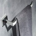 thumbnail image 2 of Toallero de acero inoxidable, moderno toallero, cromo pulido, 2 of 5