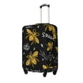 thumbnail image 2 of Uemuo Hohey Bee Golden Embroidery Printed Washable Luggage Cover - Fashion Suitcase Protector Fits 18-32 Inch Luggage -Medium, 2 of 9