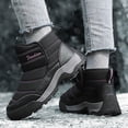 thumbnail image 4 of YLYL Womens Winter Snow Boots Outdoor Anti Slip Ankle Booties Water Repellency Fur Lined Warm Platform Stylish Fuzzy Booties, 4 of 8