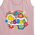 thumbnail image 3 of Peanuts - Peace Floral & Colorful Woodstock - Women's Racerback Tank Top, 3 of 6