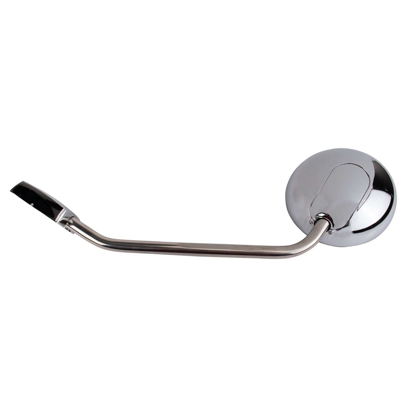 TRQ Driver Passenger Side Hood Mounted Mirror Manual Chrome Housing Fits 2013-2025 Kenworth T680