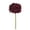 Burgundy, variant on 1 Pc Vintage Artificial Hydrangea Flower Stem, 13.77" Antique Silk Fake Hydrangea with Pleated Petals for Vase Filler, Burgundy