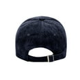 thumbnail image 6 of MIASHUI Men Women Corduroy Baseball Cap Outdoor Casual Sun Hat,Blue,One Size, 6 of 8