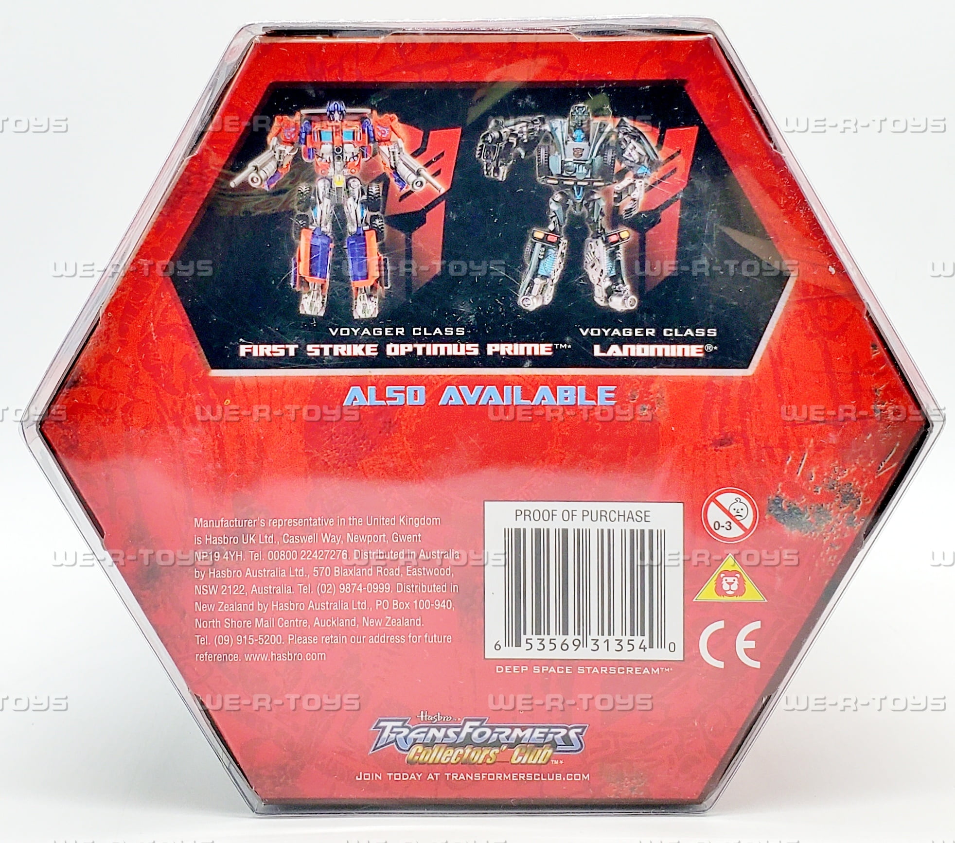 Transformers Decepticon Deep Space Starscream Action Figure
