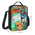 thumbnail image 2 of The Octonauts Lunch Tote Bag Reusable Bento Bag Lunch Box Insulated Cooler Bag Adjustable Shoulder Bag, 2 of 8