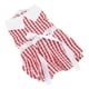 thumbnail image 2 of Vestido para Mascotas de Verano Lindo a Cuadros Bling Bling Rojo S, 2 of 12