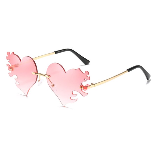 Minnieouse Opciones de lentes coloridas Gafas de sol de moda Love Heart Gafas de sol Gafas de sol para hombre Gafas de sol para mujer Marco de Lentes C12 1