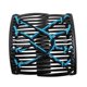thumbnail image 3 of Peines Elásticos con Pasador de Doble Deslizamiento para Mujeres para Peinados de Moño - Azul Sunnimix pinzas de doble peine, 3 of 5