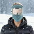 thumbnail image 4 of Unique Bargains 1 Pc Cold-proof Face Mask Removable Balaclava for Cycling Blue, 4 of 6