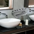 thumbnail image 3 of HILABEE Bedroom Curling Iron Accessories Storage Shelf Grey, 3 of 9