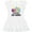 AA-White, variant on Inktastic Easter Egg Hunt Girls Toddler Dress