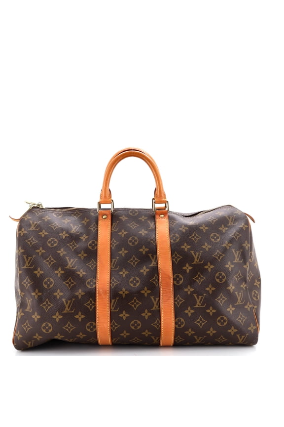 Pre-Owned Keepall Bag Monogram Canvas 45 By Rebag