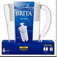 thumbnail image 1 of Brita Space Saver Pichet 6 Tasses, 1 of 7