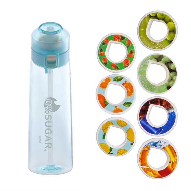 ¡Libre! Juego De Botellas, Botella Para Beber De 650 Ml Con Vainas Saborizadas, Juego De Botellas De Agua Para Gimnasio, Fitness, Escuela