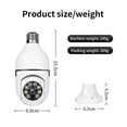thumbnail image 2 of Wireless Wifi Light Bulb Camera Security Camera 1080p Wifi Smart 360 Surveillance Camera For Indoor, 2 of 5