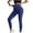 111#Blue, variant on Women's Workout Leggings Scrunch Butt Lifting High Waisted Tummy Control Seamless Leggings Gym Yoga Soft Peach Lift Leggings Compression Tights,Womens Capri Leggings With Pockets