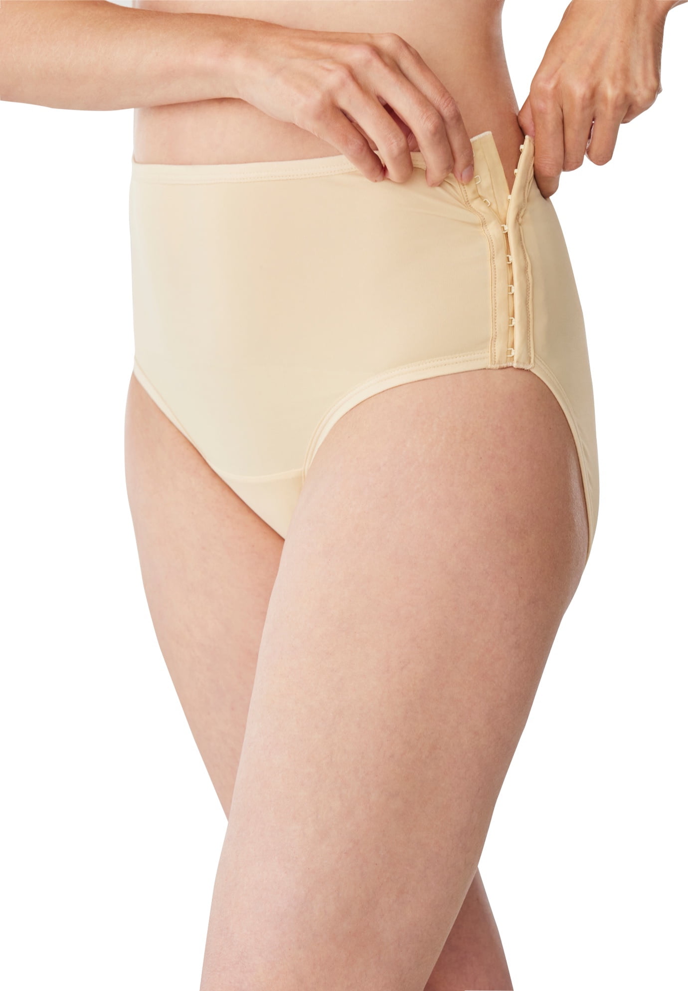 Comfort Choice Women's Plus Size Microfiber Adaptive Panty 2Pack