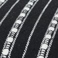 thumbnail image 4 of Mainstays 18 in x 18 in Black Stripe Cord Cotton-Rich Decorative Pillow, 4 of 5