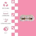 thumbnail image 2 of THE LICKER STORE Suvi 26" Modern Cardboard Infinity 2-in-1 Lounge Bed Cat Scratcher with Catnip, Pattern Party, CSR1014D, 2 of 7