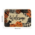 thumbnail image 3 of Anhility Halloween Pumpkin Doormat Outdoor, Fun Ghost Bats Front Door Mat Non Slip Rubber Welcome Entrance Floor Mat for Fall Thanksgiving Holiday Indoor Decor 19.69x31.5in, 3 of 6