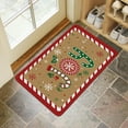 thumbnail image 6 of Vintage Tree Pattern Kitchen Mat Christmas Door Mat Indoor Thanksgiving Floor Mat Kitchen Mat Non Slip Scratch Absorbent Snow Kitchen Mat Door Mat 30" X 17", 6 of 6