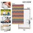 thumbnail image 6 of Yayeee 100% Cotton Hand Towels for Bathroom 16" x 28" Soft Absorbent Kitchen Towel, Brown Geometric, 6 of 7