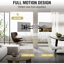 CLMTVA1144 Full Motion Small Pillar TV Mount