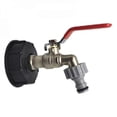 thumbnail image 2 of Garden IBC Tank Tap Adapter S60X6 Coarse Thread Garden Quick Connect Faucet Alloy Tank Tap 1000 Liter Ibc Tank Accessor ZG[, 2 of 5