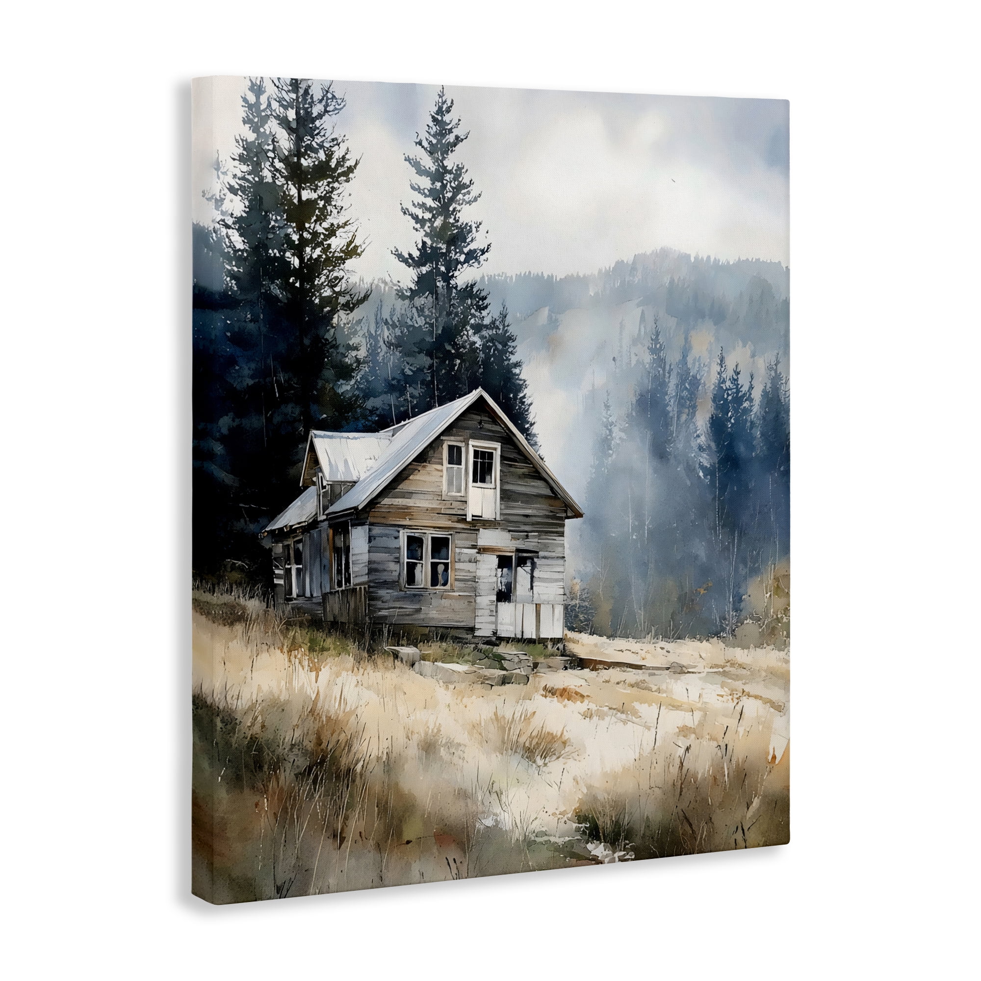 Stupell Industries Old Mountain House Canvas Wall Art, design by Franklyn Gregory