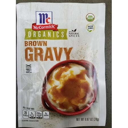 McCormick McCormick Organics Recipe Mix Brown Gravy Seasoning, 0.87 Oz, 0.87 OZ (Pack of