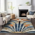 thumbnail image 5 of Dalyn Rugs Machine Washable Indoor/Outdoor Chantille ACN2177 Navy 10' x 14' Rug, 5 of 9