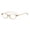 Beige - 14.5cm, variant on Blue Light Glasses Retro Oval Shape 90s Style Eyeglasses Blue Light Blocking Fashion Eyewear for Small Faces Daily Office Use Screen Watching and Eye Protection Fashion Glasses Beige - 14.5cm