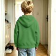 thumbnail image 3 of Abcomgle Boys Zip Up Hoodie 7-8 Waffle Knit Full-Zip Boys Fall Jacket Raglan Long Sleeves Boys Sweaters Casual Winter Hooded Hoodies for Boys with Pockets, 3 of 6