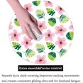 thumbnail image 2 of IBAOLEA Custom Round Game Mouse pad,Beautiful,Stylish Round Mouse pad with Sewn Edge,Suitable for Desk,Work,Home Office Decoration,Washable,8.75inch Large Size,4mm Thick (Romantic Pink), 2 of 8