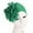 Green, variant on Babysbule Hats for Women Winter Women Ladies Retro Big Flowers Hat Turban Hat Cap Pile Cap DB