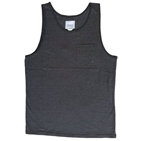 Trinity Collective - Trinity Collective Men's Tank Top, Pocket on Front ...