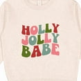 thumbnail image 3 of Inktastic Holly Jolly Babe Toddler Sweatshirt, 3 of 4
