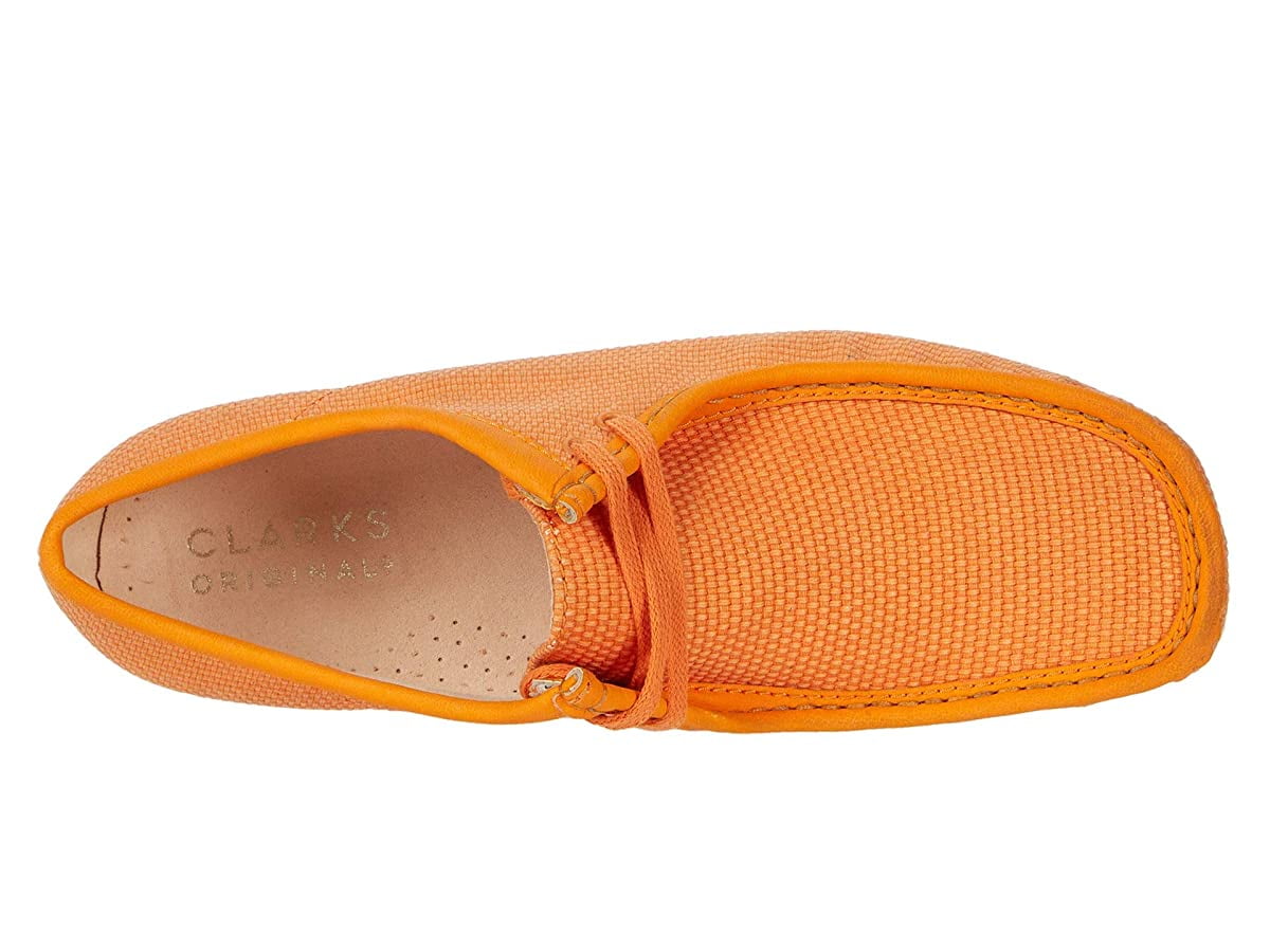 clarks shoes mens orange