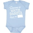 thumbnail image 3 of Inktastic Someone in South Dakota Loves Me Boys or Girls Baby Bodysuit, 3 of 5
