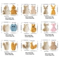 thumbnail image 4 of Aellinatey Beautiful Clay Silicone Mold Ornaments Molds Cartoon Animal Shape Statue Molds, 4 of 21