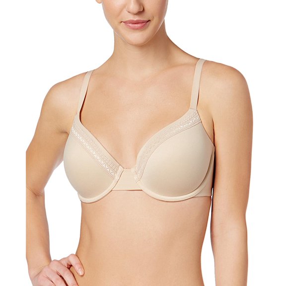 Wacoal Perfect Primer Contour Padded Underwire J-Hook Bra (853213),34DDD,Sand