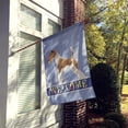 thumbnail image 2 of Carolines Treasures BB8284CHF Wire Fox Terrier Welcome Flag Canvas House Size  Large multicolor, 2 of 4