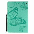 thumbnail image 2 of Dteck Case for All-New Fire HD 10 & HD 10 Plus 10.1" Tablet (11th Generation, 2021 Release) - Multi-Angle Folio Stand Premium Embossed Leather Protective Smart Cover with Auto Wake Sleep, Green, 2 of 5